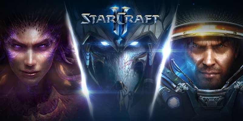 Top game Esport StarCraft II.