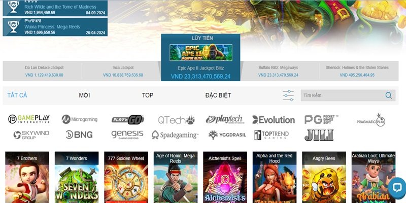 Tổng quan về sản phẩm cá cược Slot Game tại nhà cái