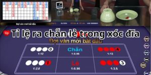 Tỷ lệ cược chẵn lẻ trong game xóc đĩa.